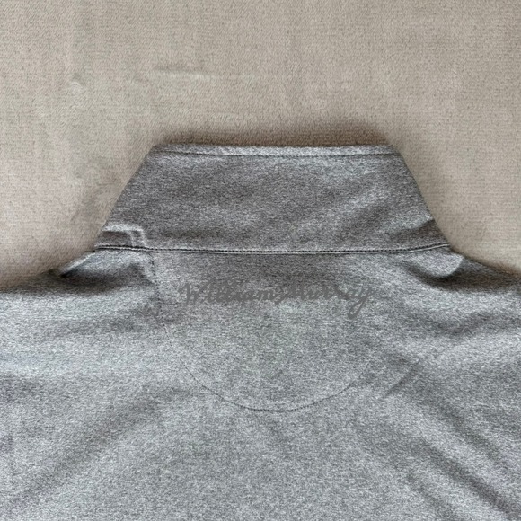 William Murray Chip Shot Pull Over Jacket Mens Large Heather Gray Golf New NWT - Picture 7 of 9